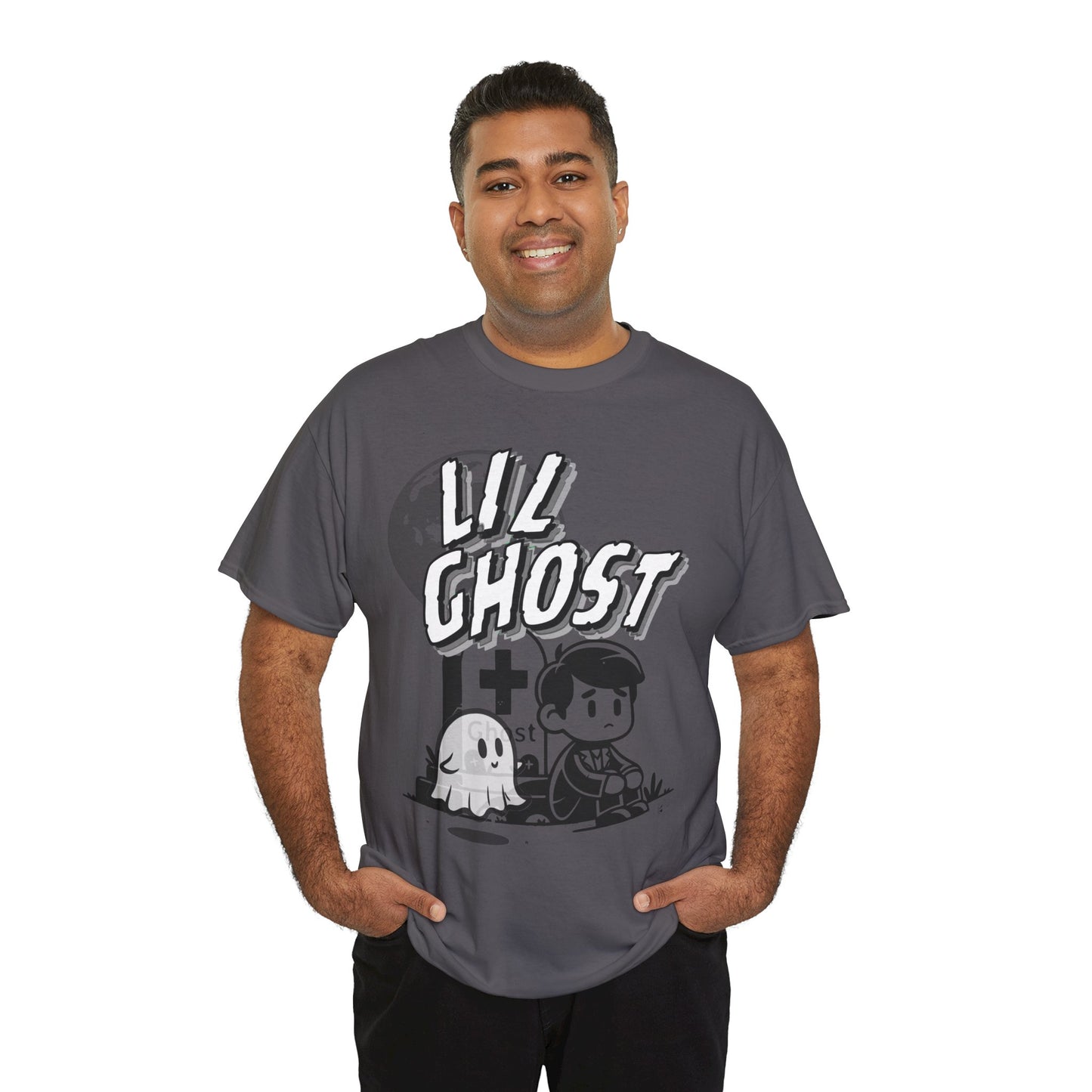 Lil Ghost Friends Heavy Cotton Tee