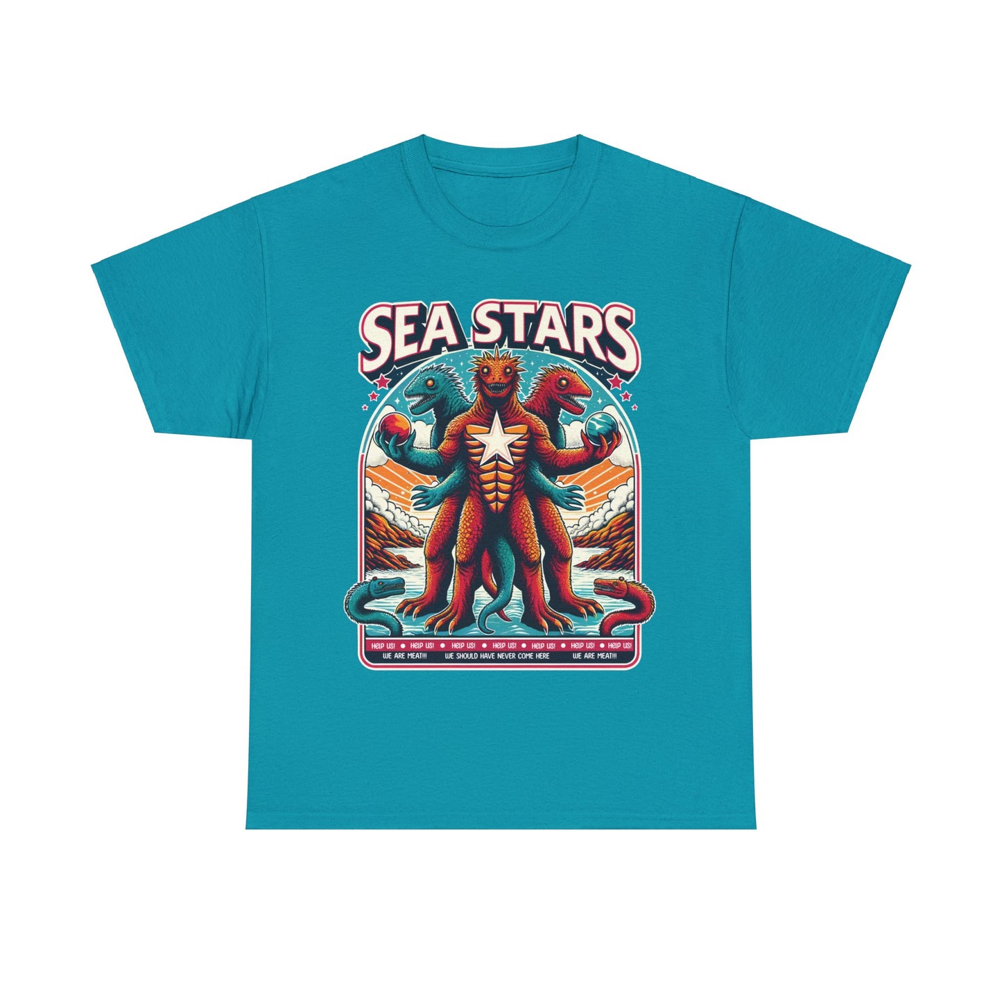 WE ARE MEAT!!! Sea Star Unisex Heavy Cotton Tee