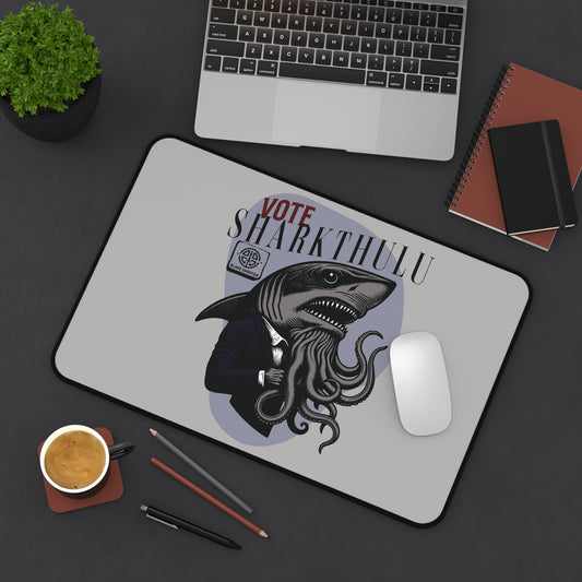 Sharkthulu Desk Mat