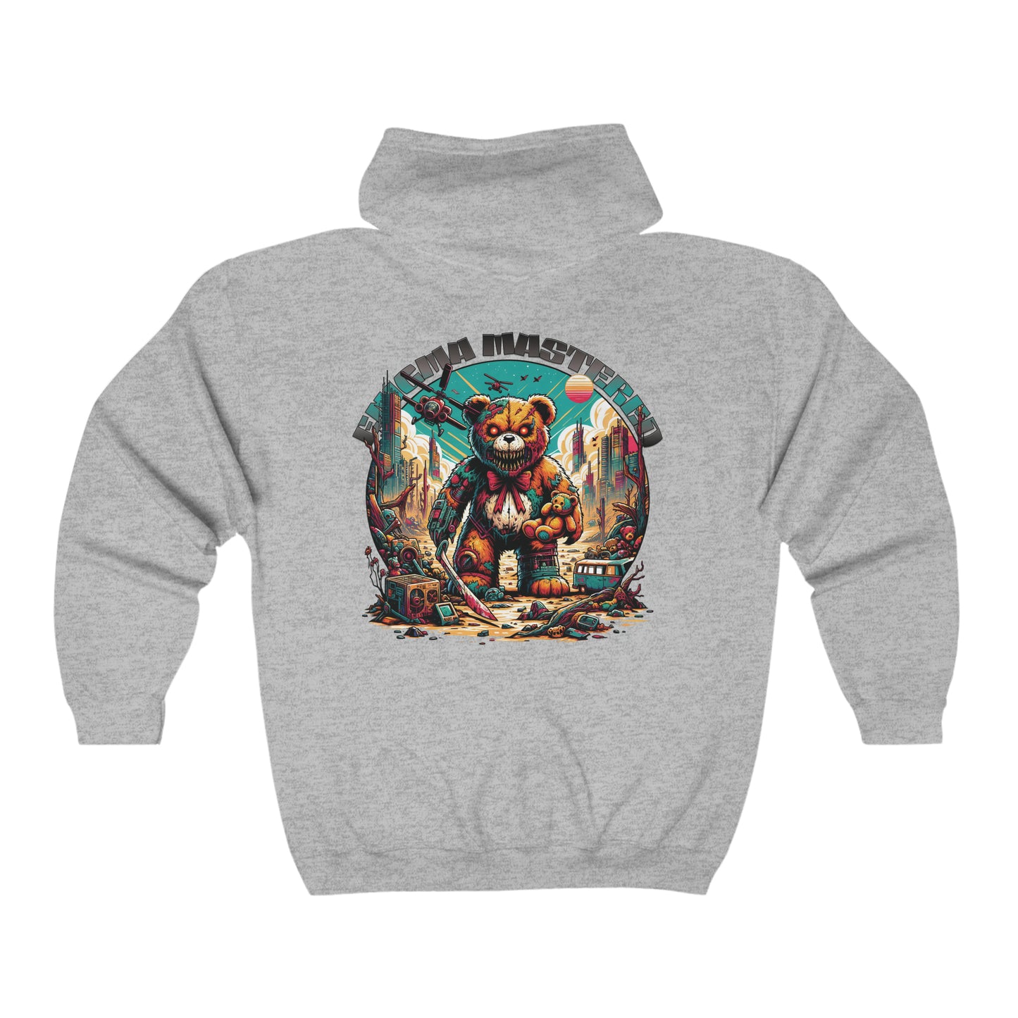 Teddy Hell Unisex Heavy Blend™ Full Zip Hooded Sweatshirt