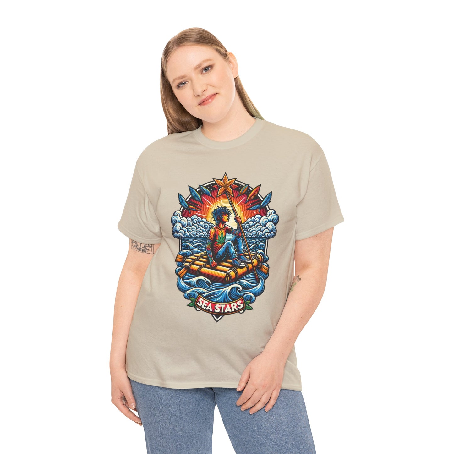 Sea Stars Unisex Heavy Cotton Tee