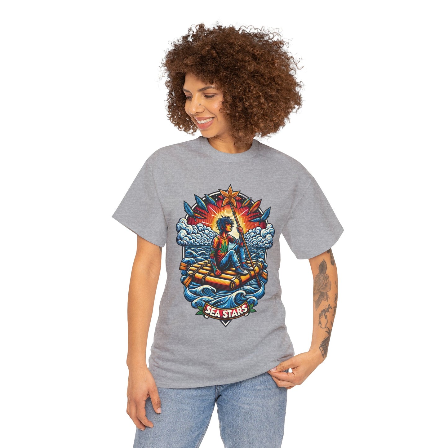 Sea Stars Unisex Heavy Cotton Tee