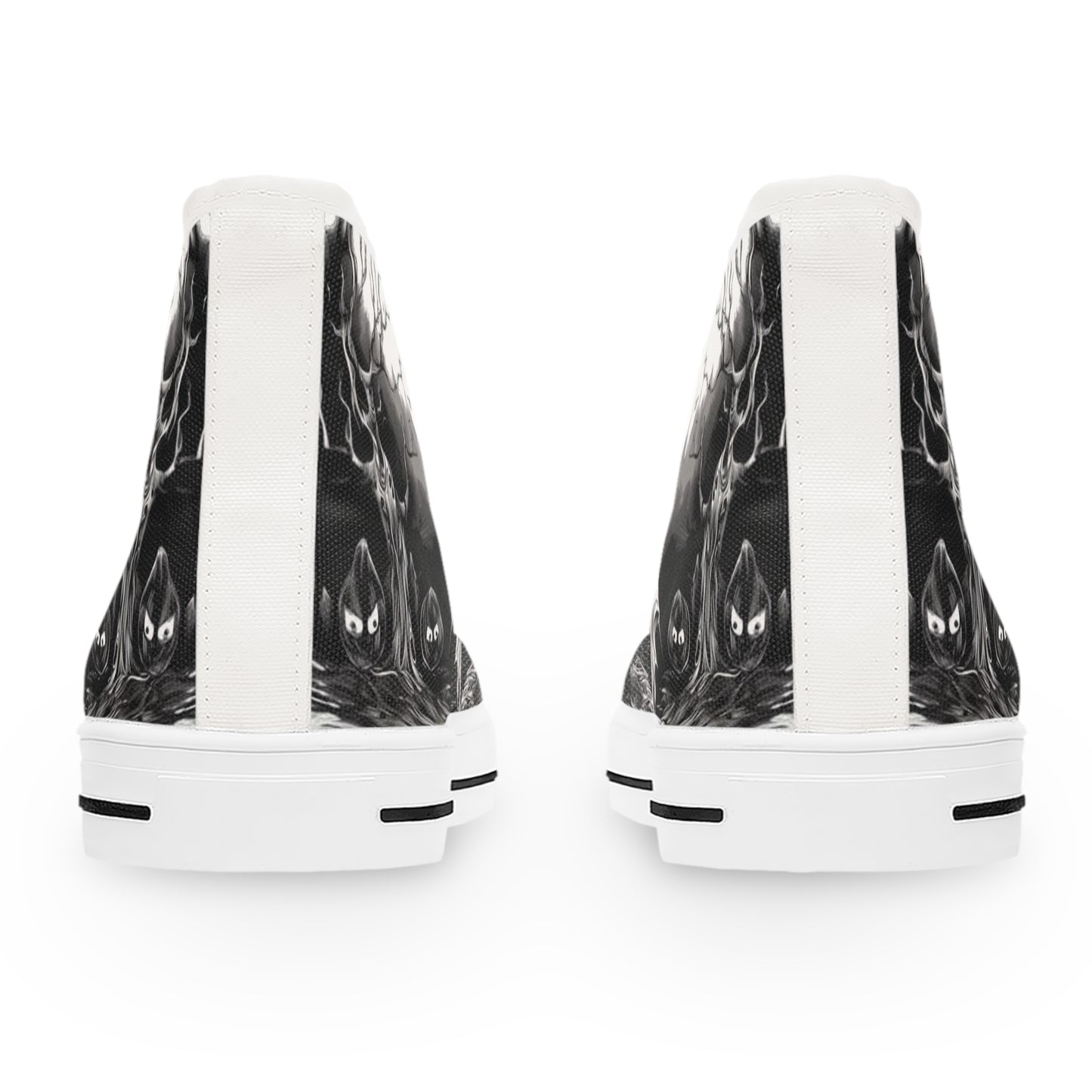 Lil Ghost Graveyard Women's High Top Sneakers