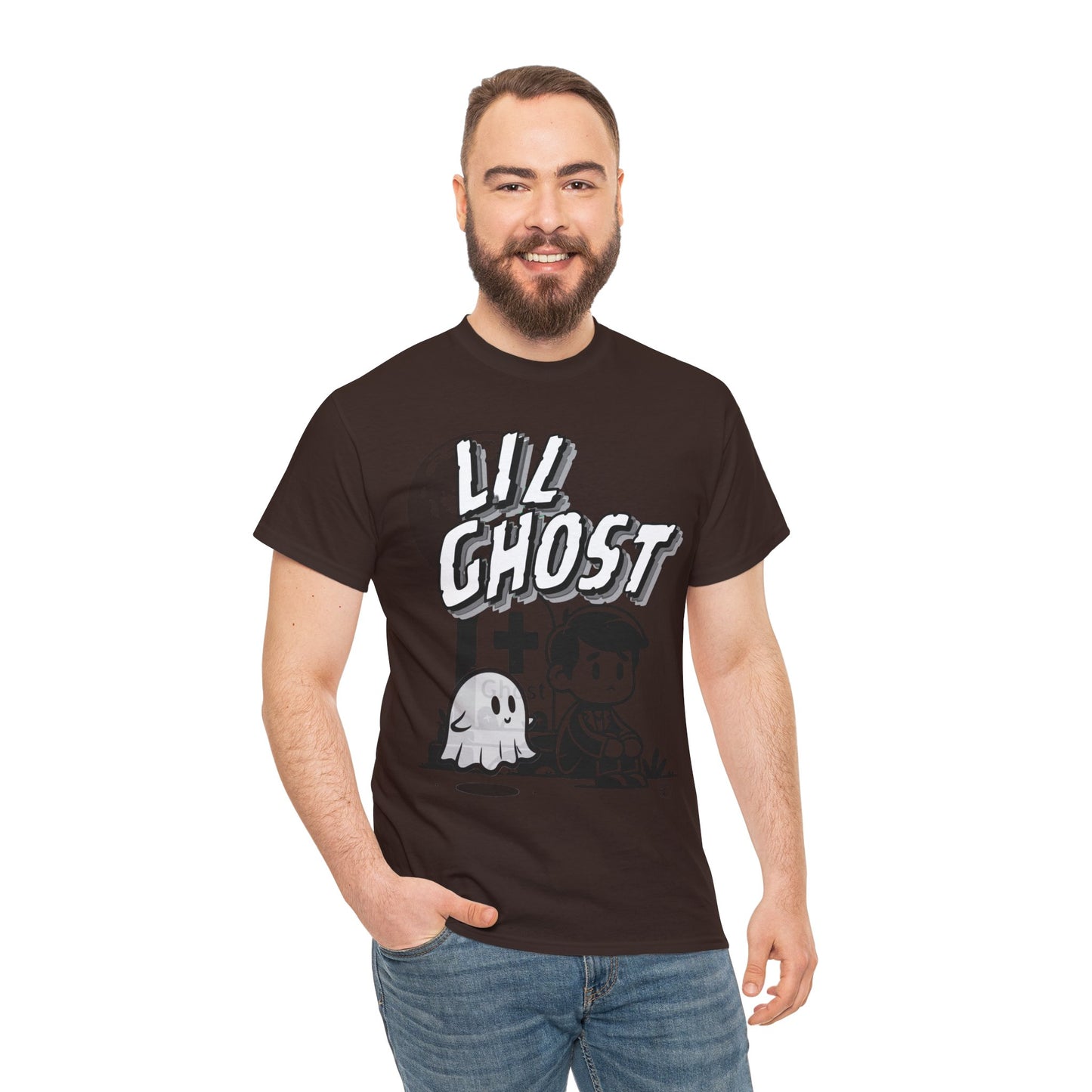 Lil Ghost Friends Heavy Cotton Tee