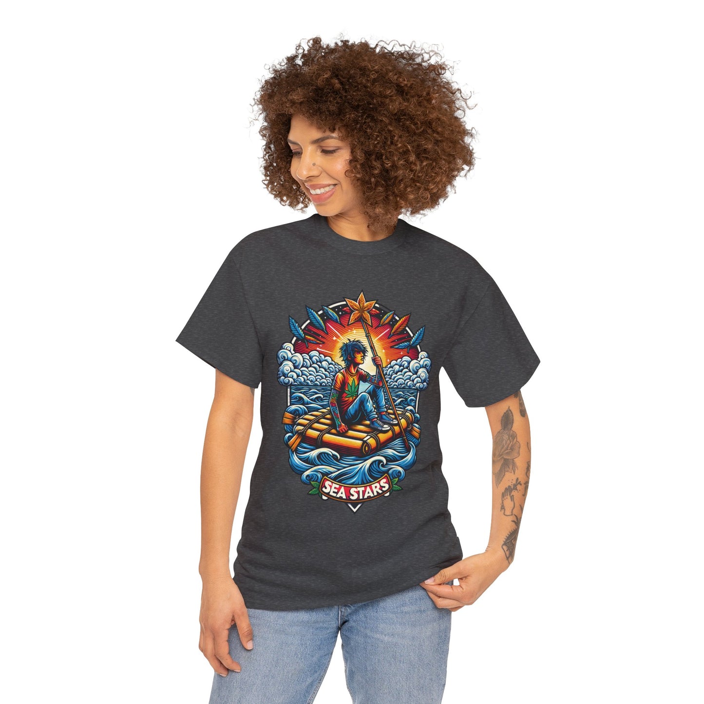 Sea Stars Unisex Heavy Cotton Tee