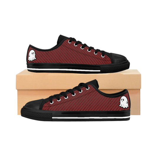 Lil Ghost Men's Maroon Sneakers