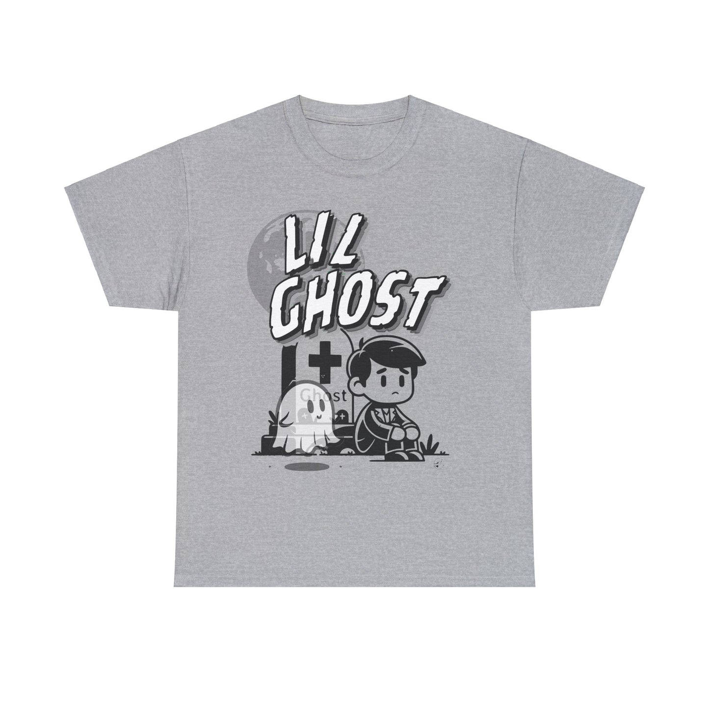 Lil Ghost Friends Heavy Cotton Tee