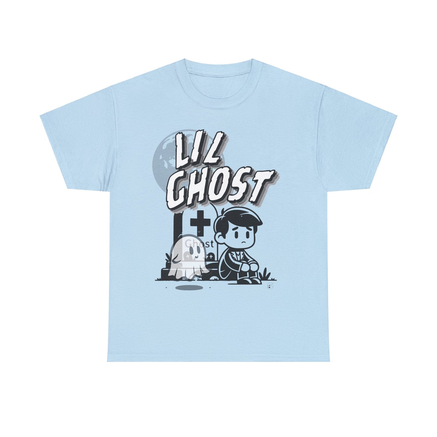 Lil Ghost Friends Heavy Cotton Tee