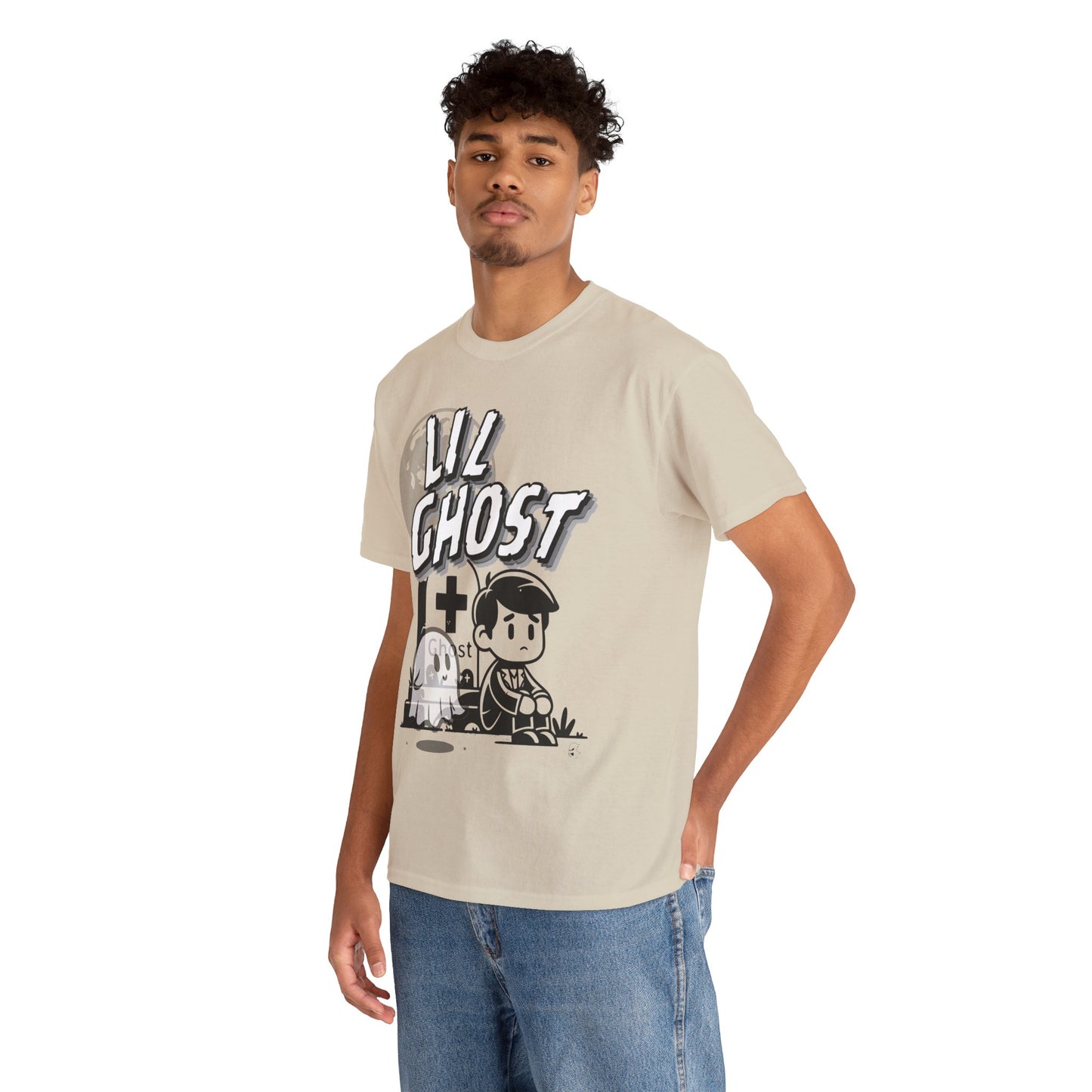 Lil Ghost Friends Heavy Cotton Tee