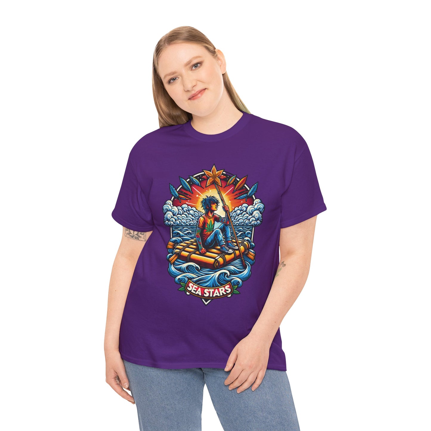 Sea Stars Unisex Heavy Cotton Tee