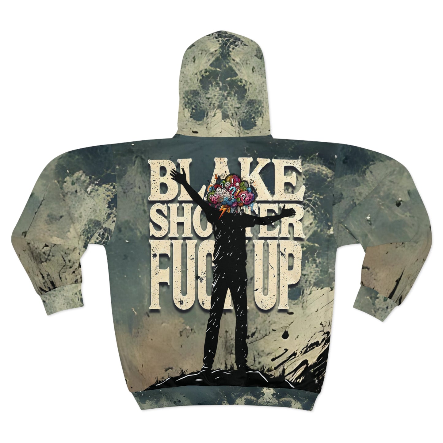 Blake Shooter F*ck Up Unisex Zip Hoodie