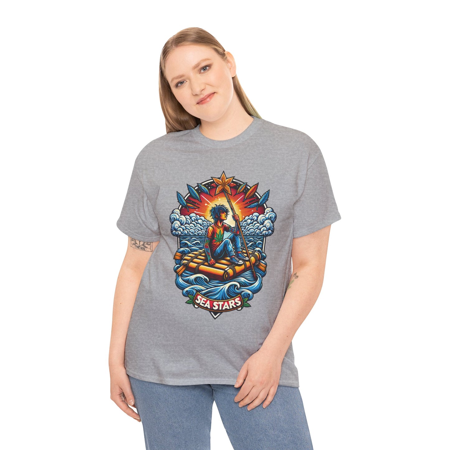 Sea Stars Unisex Heavy Cotton Tee