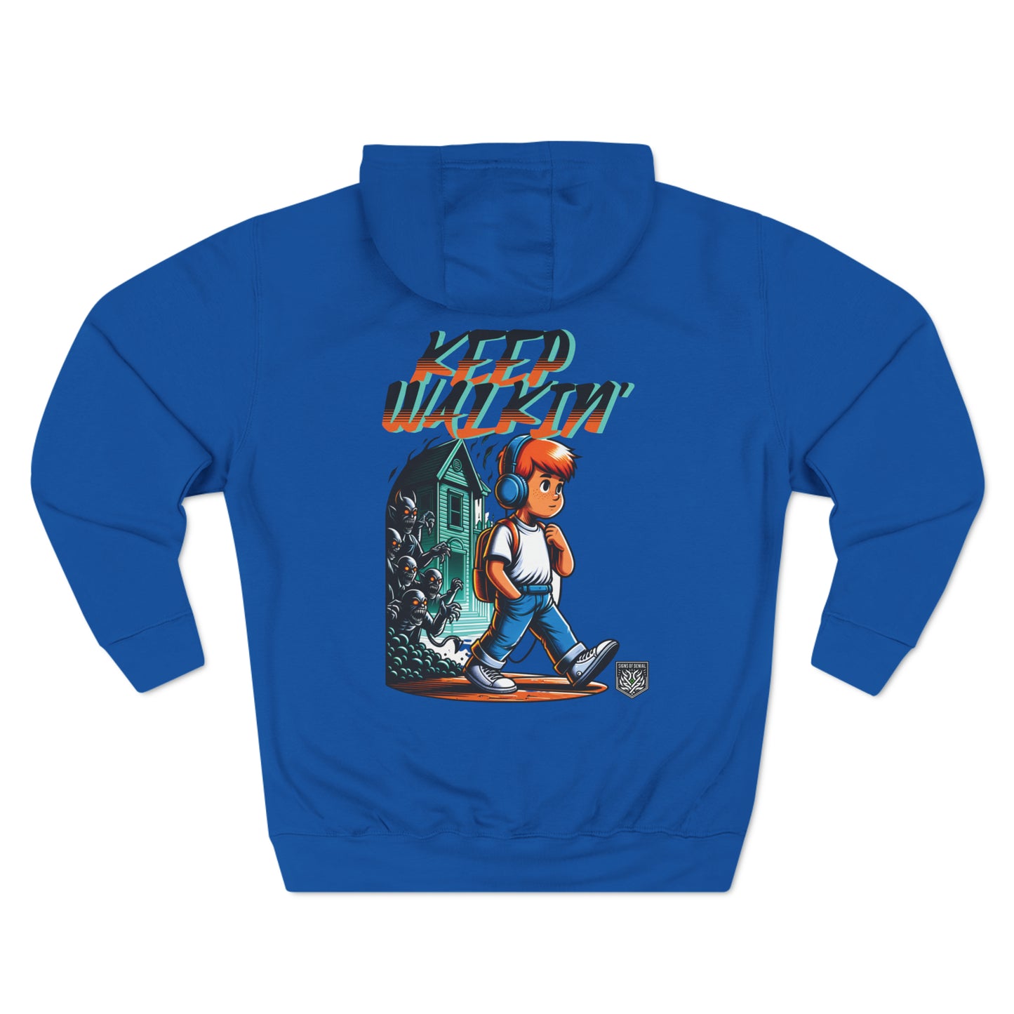 Keep Walkin' Three-Panel Fleece Hoodie