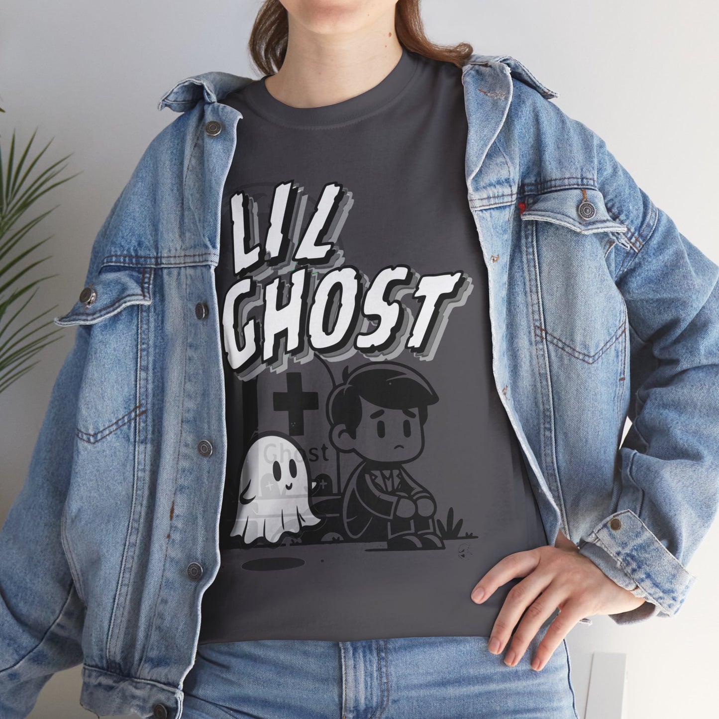 Lil Ghost Friends Heavy Cotton Tee