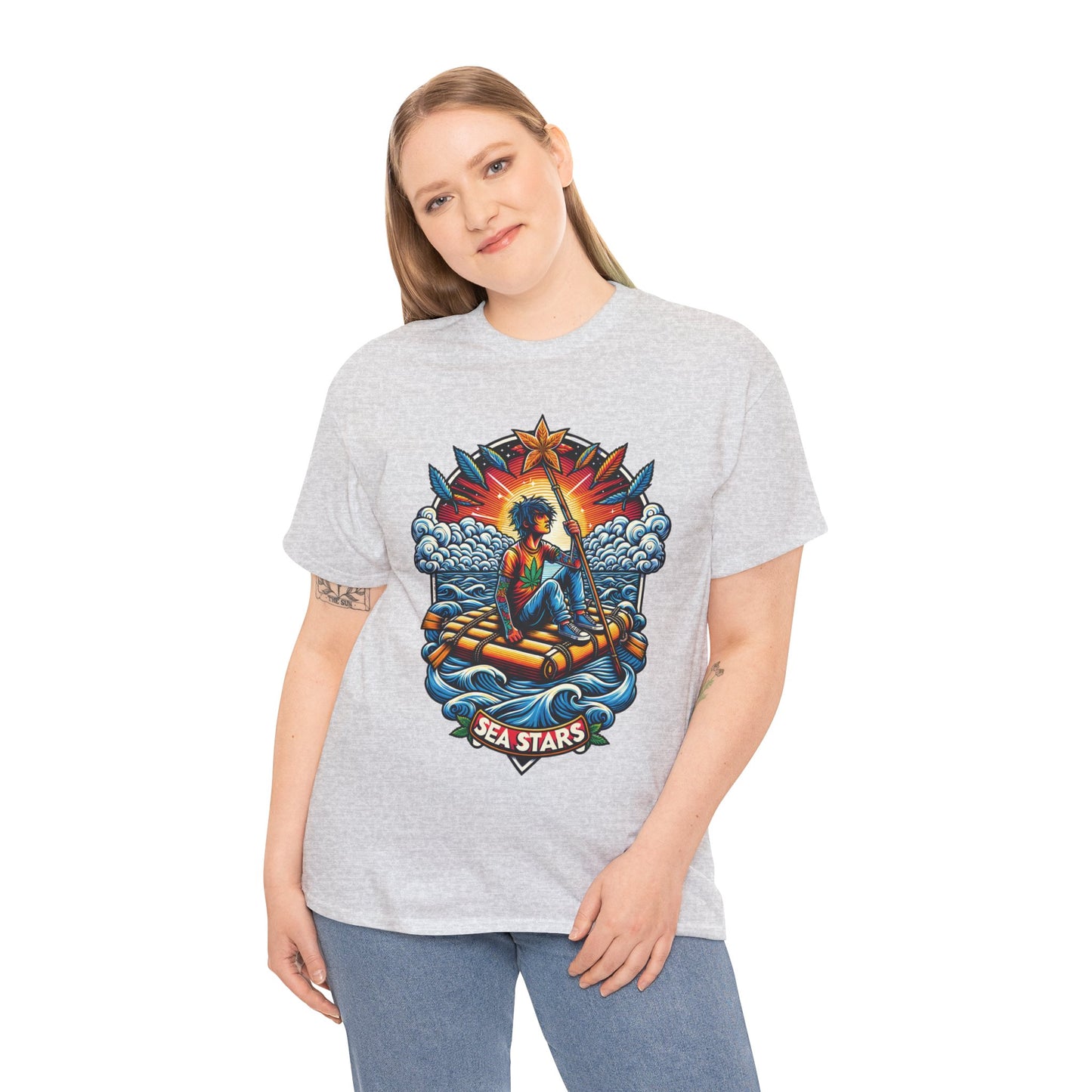 Sea Stars Unisex Heavy Cotton Tee