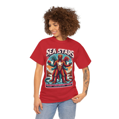 WE ARE MEAT!!! Sea Star Unisex Heavy Cotton Tee