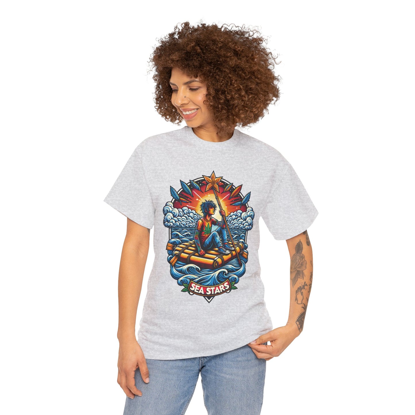 Sea Stars Unisex Heavy Cotton Tee